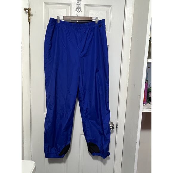 Columbia Mens Double Lined Snowboard Ski Snow Pants Blue Black Size XL 3L - Picture 2 of 11